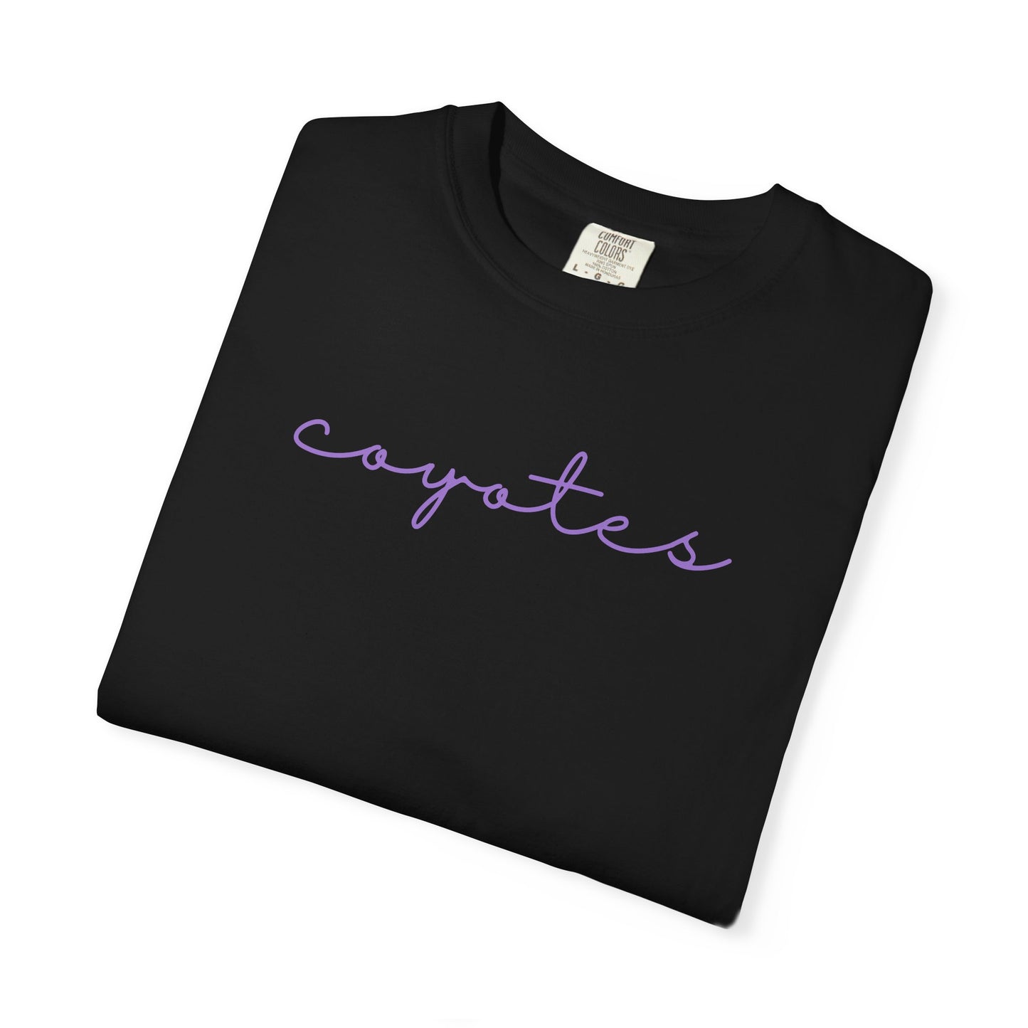 Cursive Coyotes Tee Shirt
