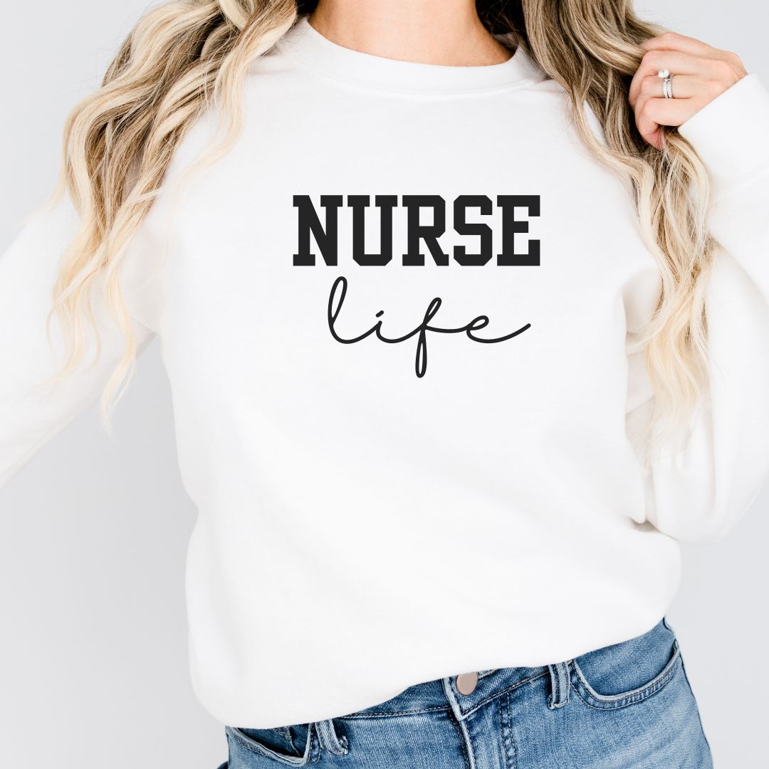 Nurse Life Crewneck Sweatshirt