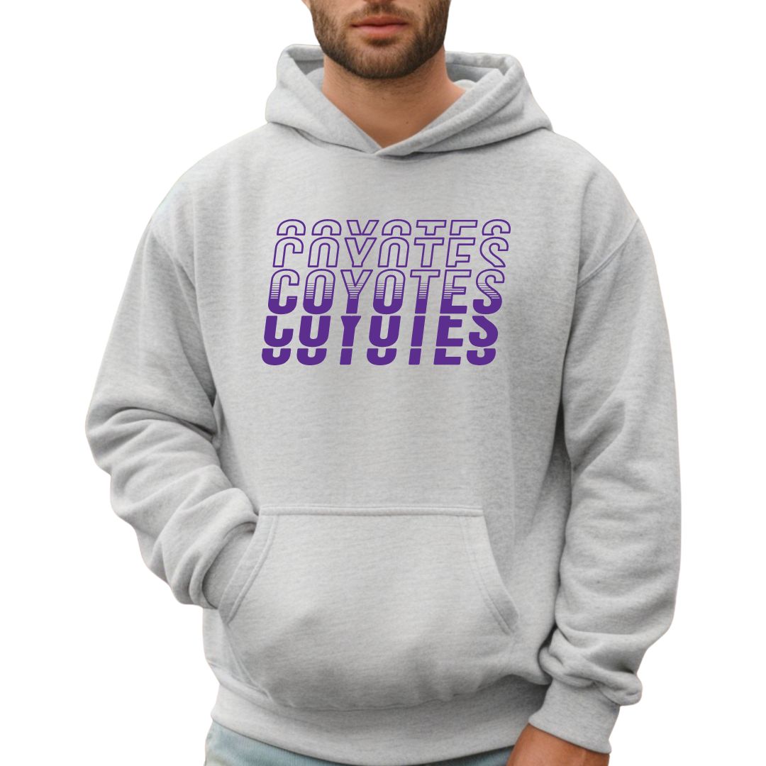 Coyotes Ombre Hoodie