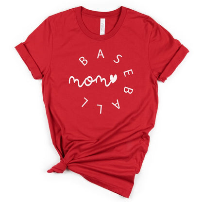 Baseball Mom Tee Shirt