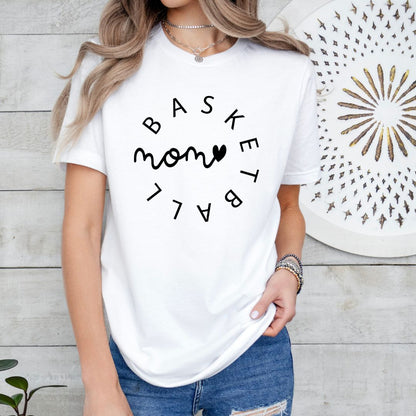 Basketball Mom Tee Shirt