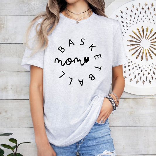 Basketball Mom Tee Shirt