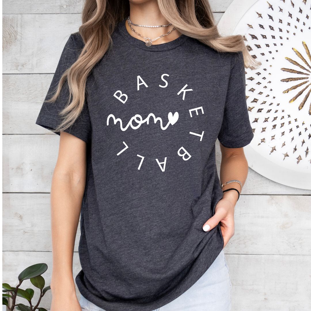 Basketball Mom Tee Shirt