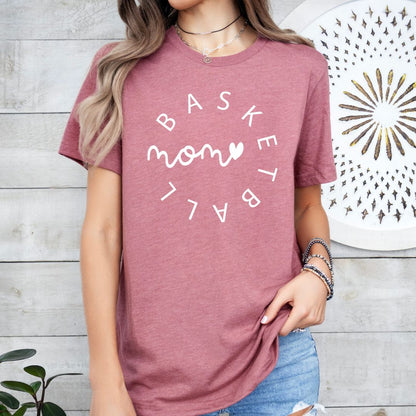 Basketball Mom Tee Shirt