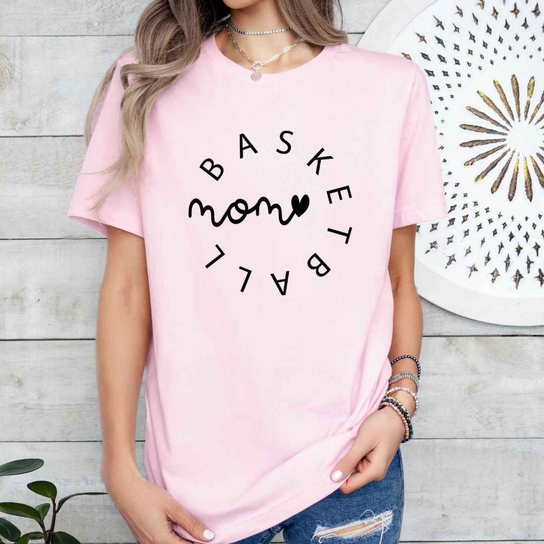 Basketball Mom Tee Shirt