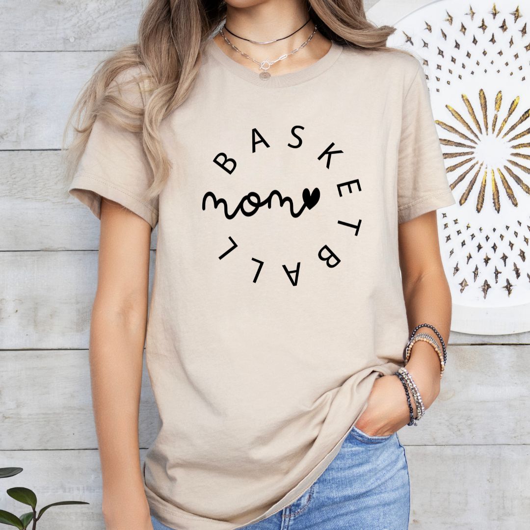 Basketball Mom Tee Shirt