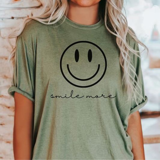 Smile More Tee Shirt