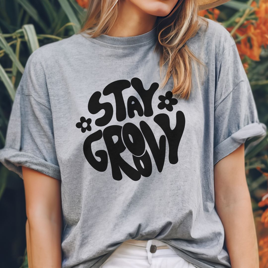 Stay Groovy Tee Shirt