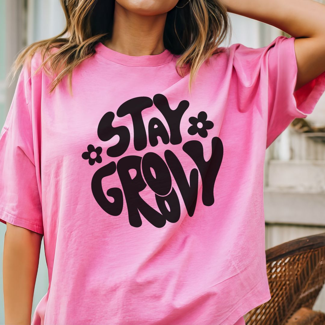 Stay Groovy Tee Shirt