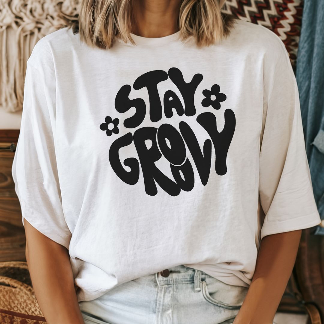 Stay Groovy Tee Shirt