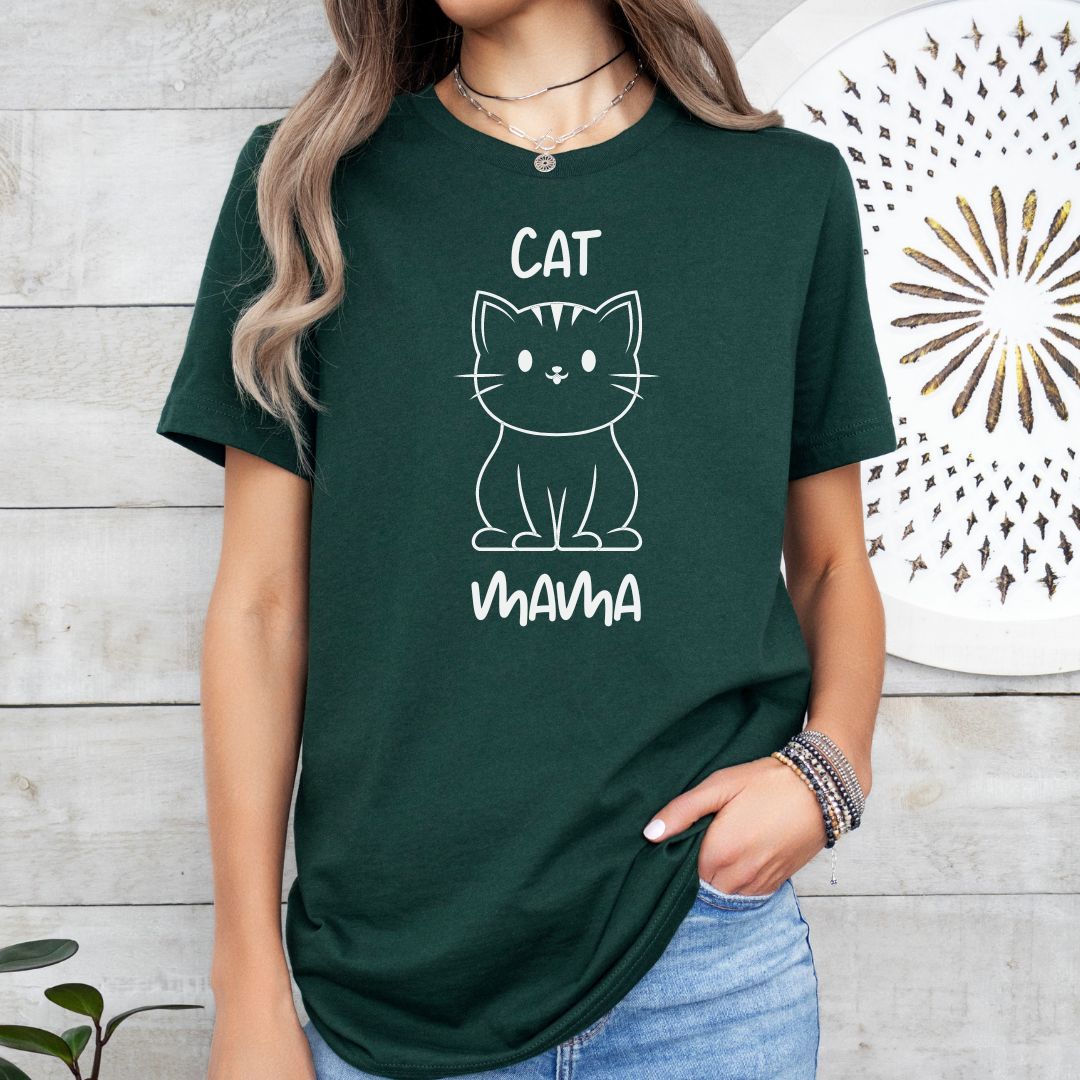 Cat Mama Tee Shirt