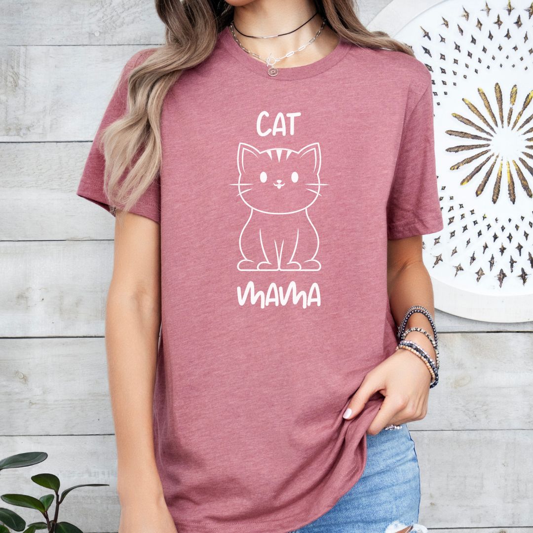 Cat Mama Tee Shirt