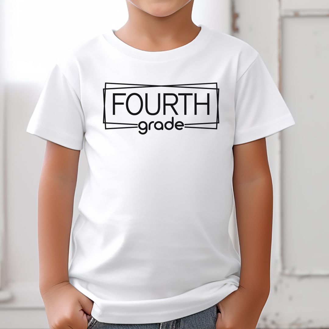 Kids Fourth Grade Back to School Tee Shirt