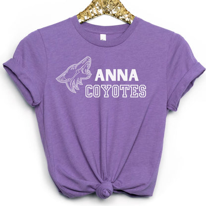 Anna Coyotes Graphic Tee Shirt