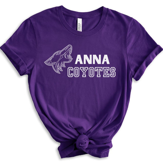 Anna Coyotes Graphic Tee Shirt