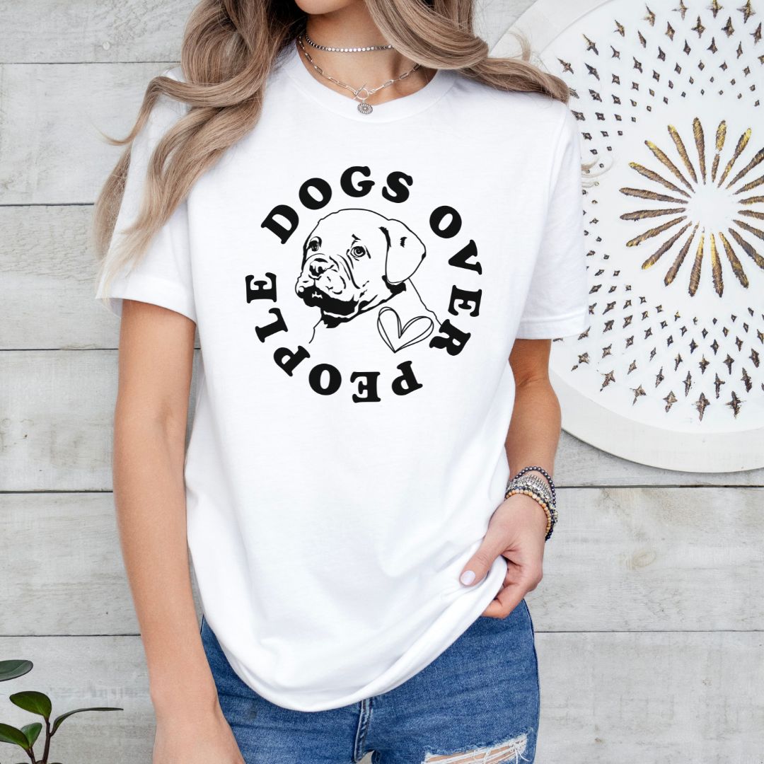 Dogs Over People Tee Shirt