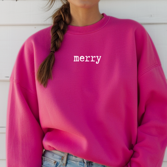 Pink Merry Sweatshirt