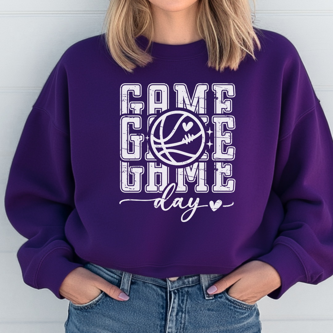 Coyotes Basketball Purple Sweatshirt