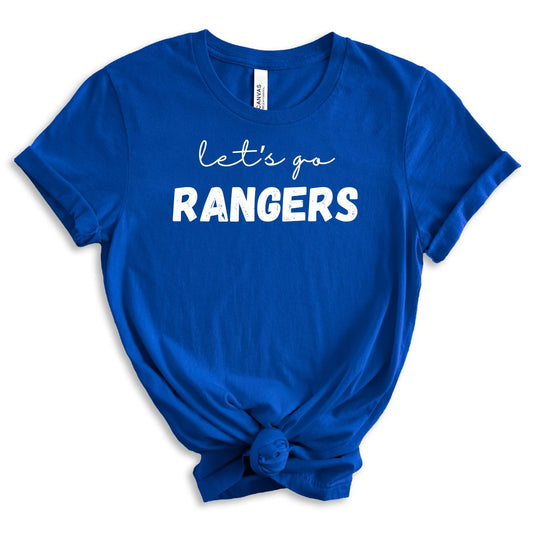 Let's Go Rangers Tee Shirt