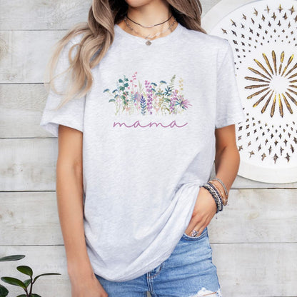 Lilac Mama Wildflower Tee Shirt