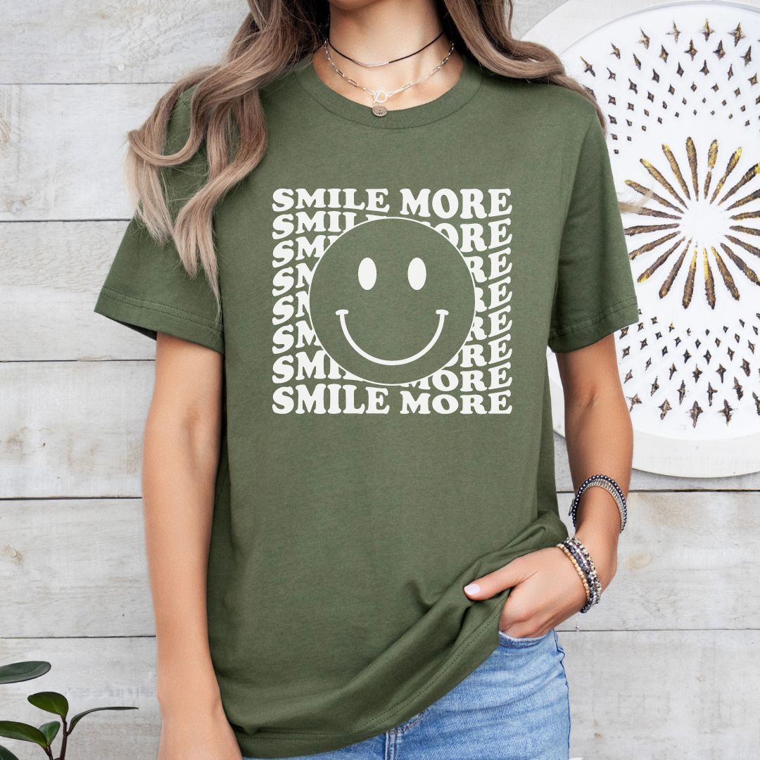 Smile More Tee Shirt