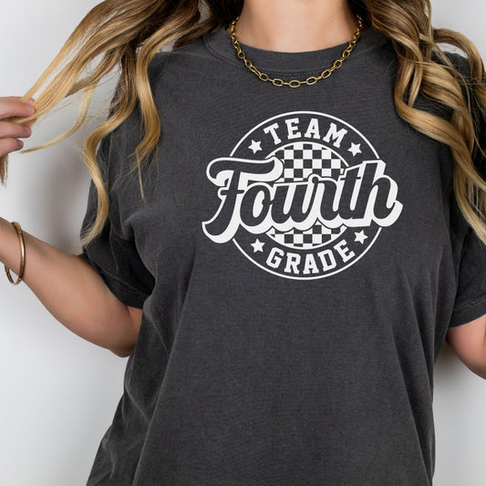 Team Fourth Grade Pepper Tee Shirt