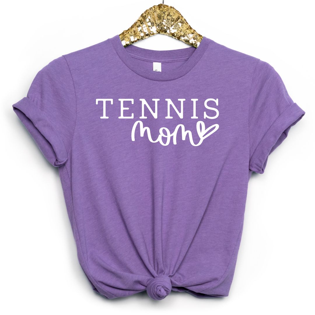 Tennis Mom Heart Tee