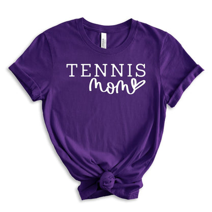 Tennis Mom Heart Tee