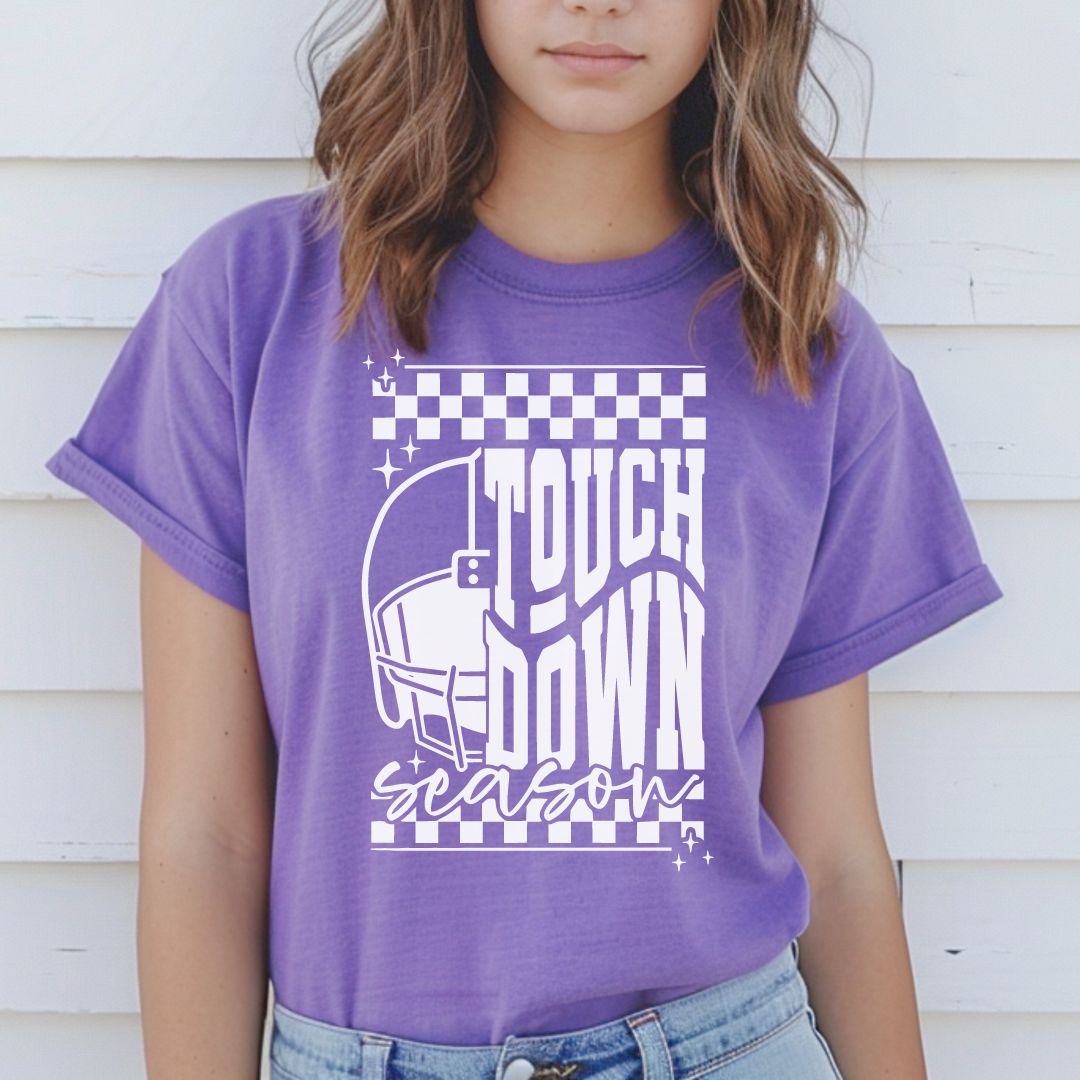 Touchdown Season Football Tee Shirt