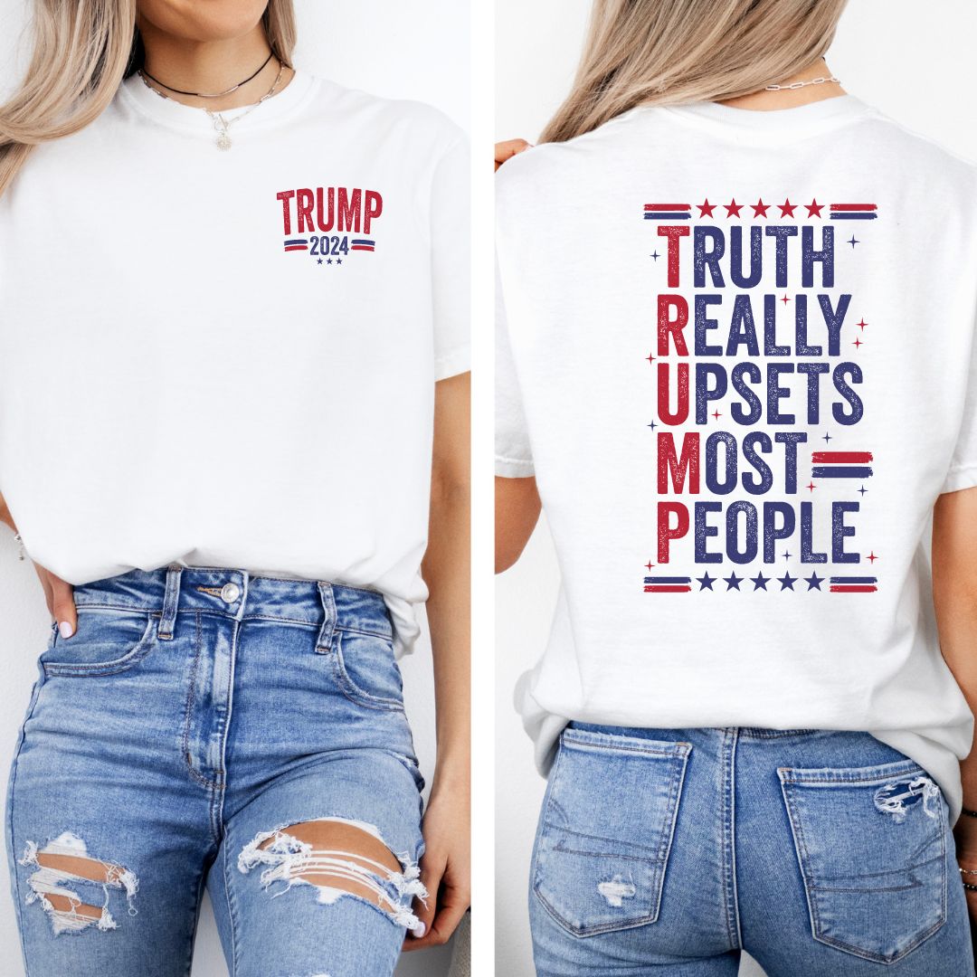 Trump Front and Back Tee Shirt