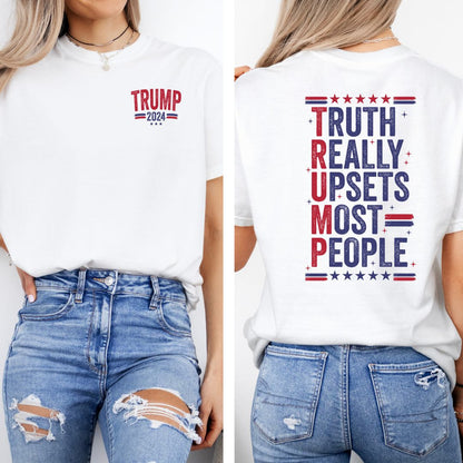 Trump Front and Back Tee Shirt